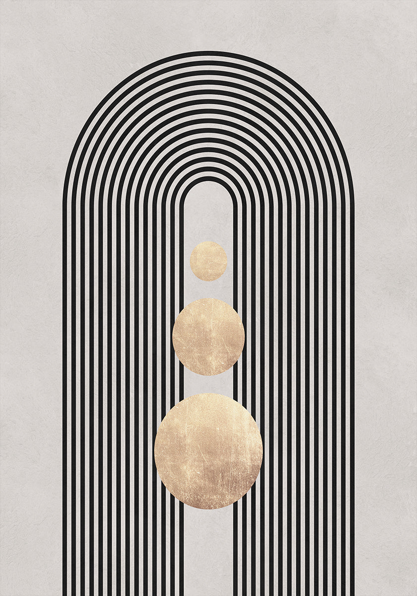 Viivat ja ympyrät 19 Juliste