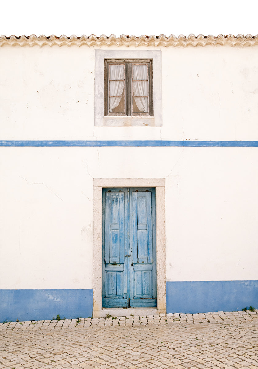 Ericeira Blue Door -juliste
