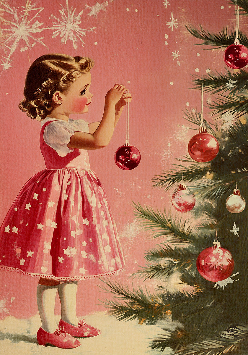 Tyttö koruja juliste