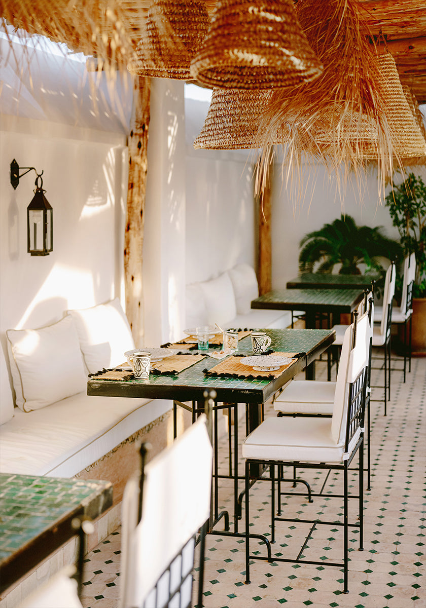 Valmiina aamiaiselle | Marrakech Travel Photography -juliste