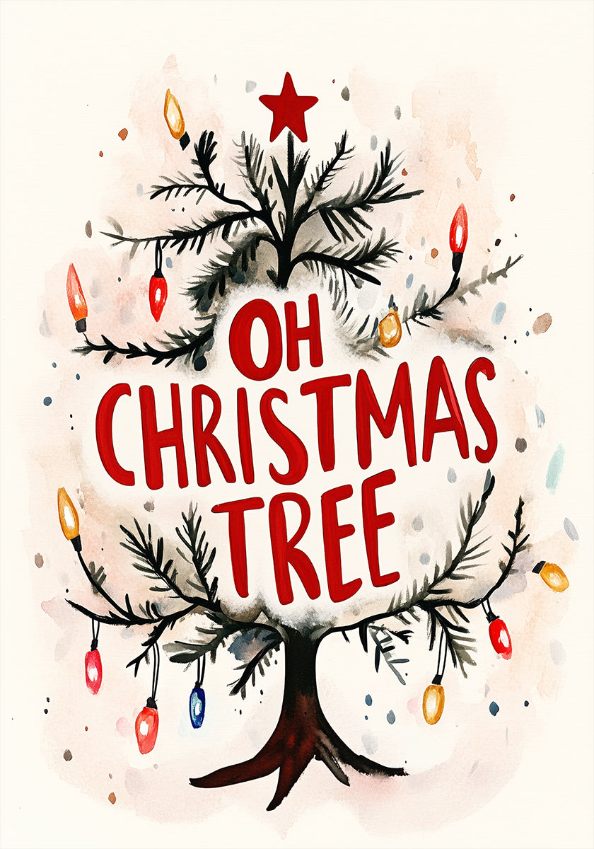 Juliste Tree Glow -juliste