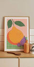 Fruit Illustration Pear and Figs (NEW) - Posterbox