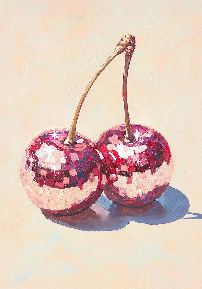 Disco Cherries -juliste