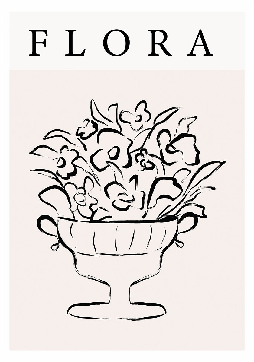 Floral Elegance -juliste