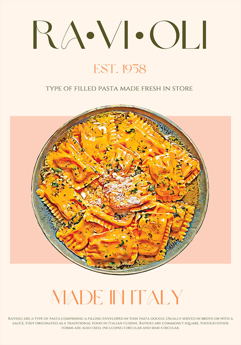 Ravioli Delight -juliste