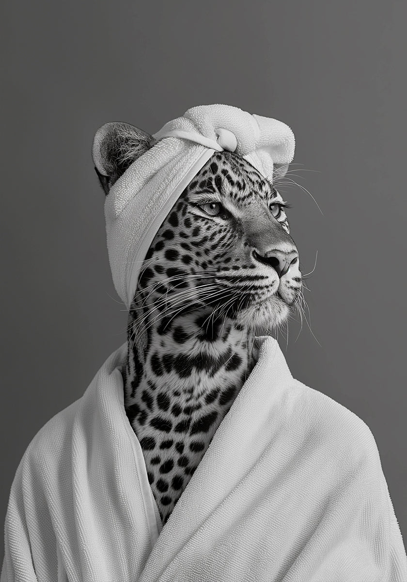 Lady Leopard Spa Day -juliste