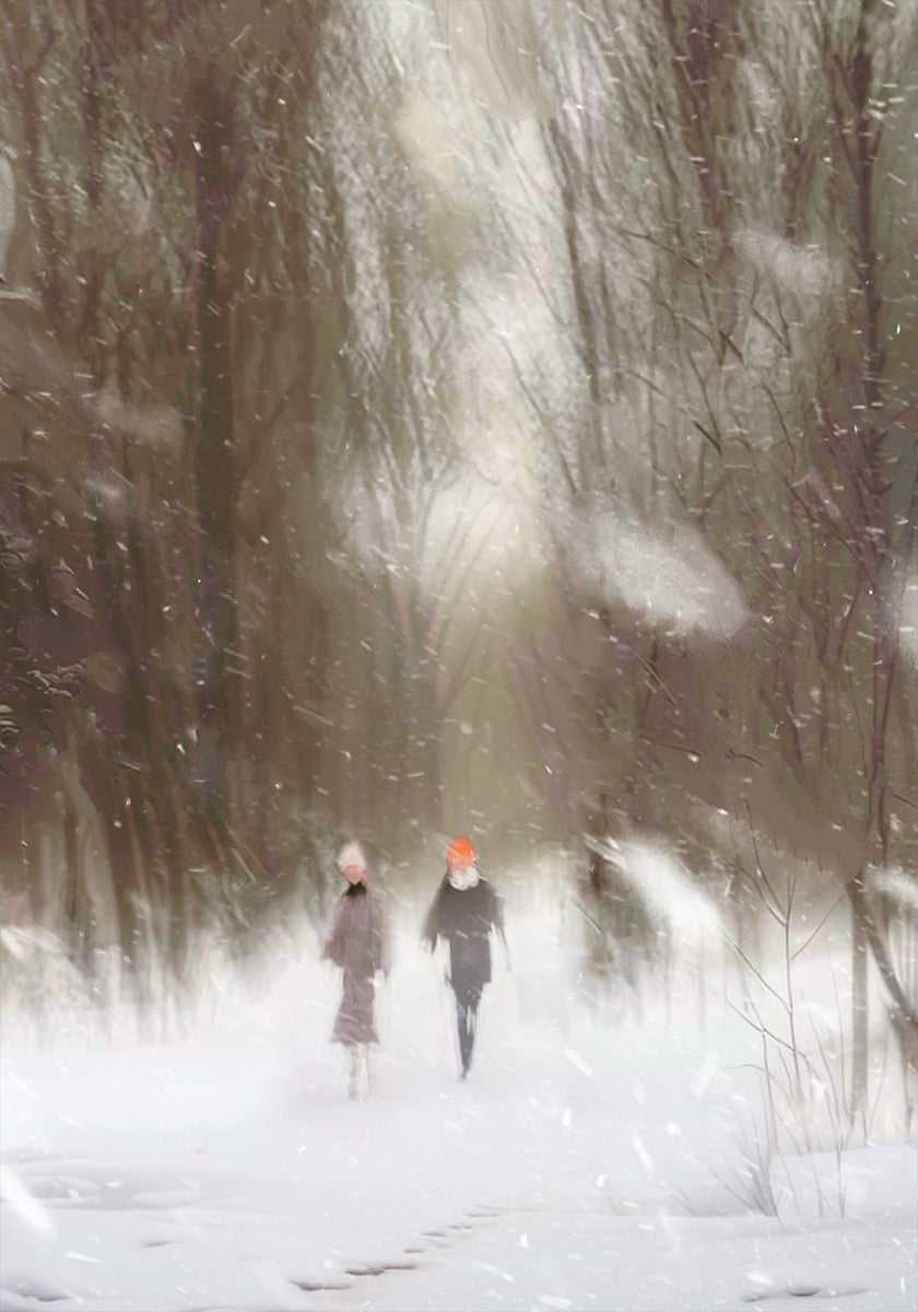 Nauti talvijulisteesta