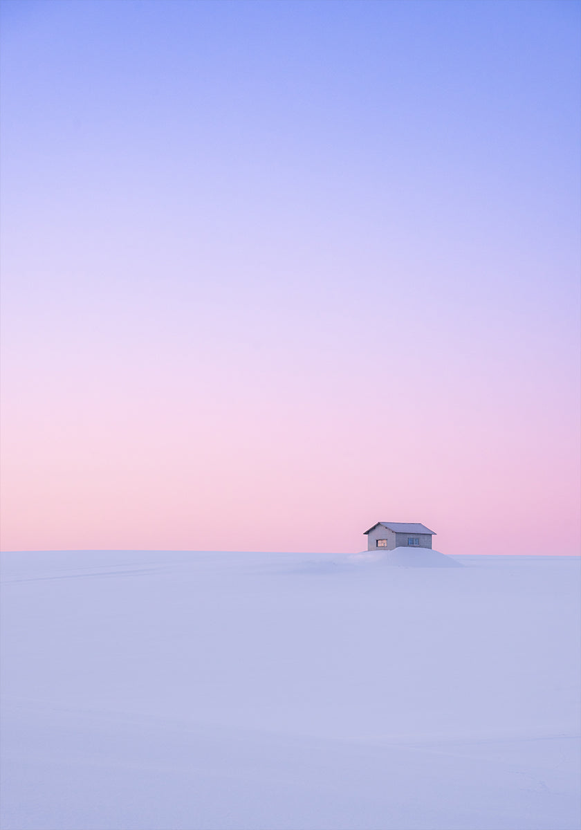 Dawn in Biei -juliste