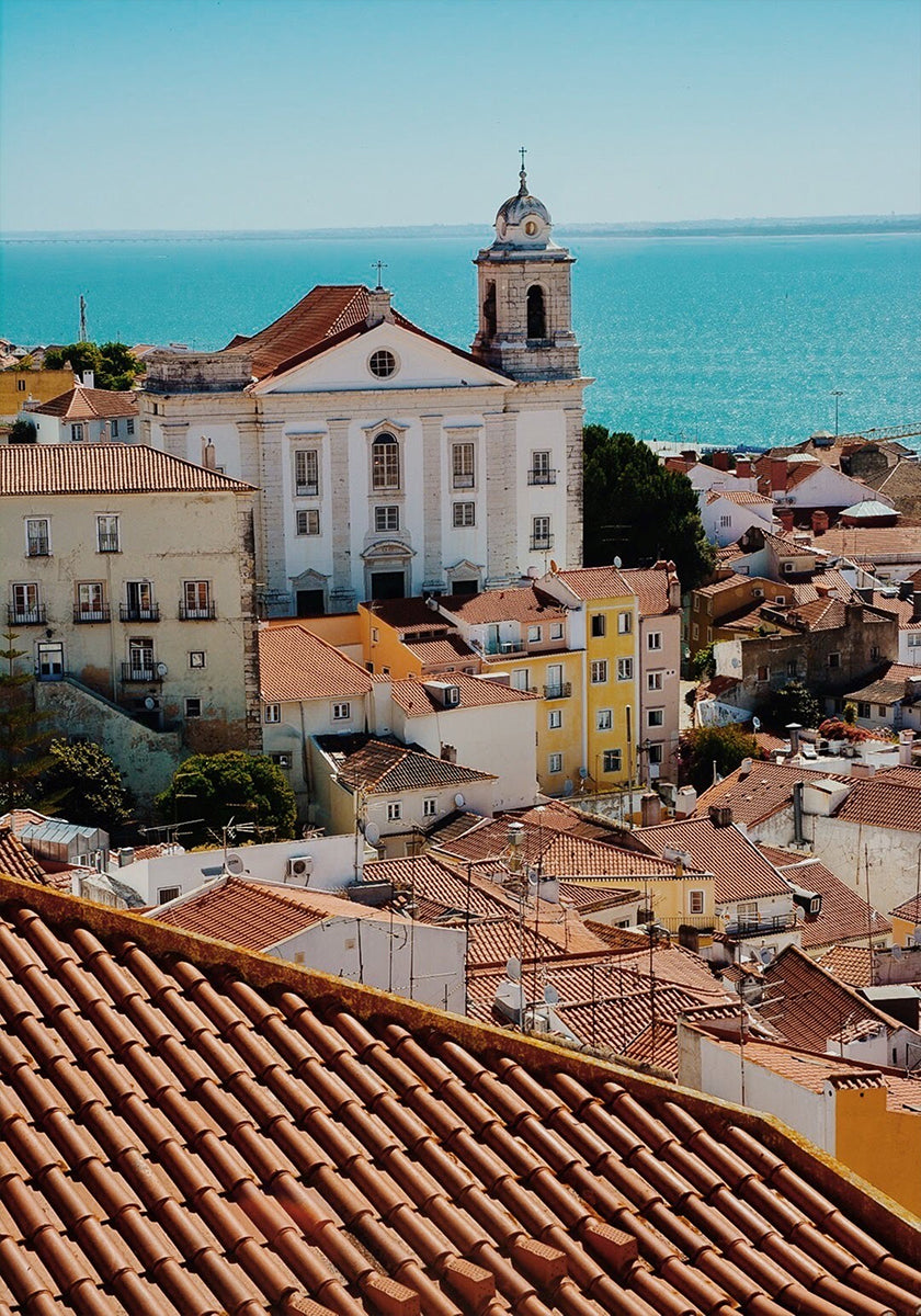 Terracotta Rooftops And Historic Architecture Plakat