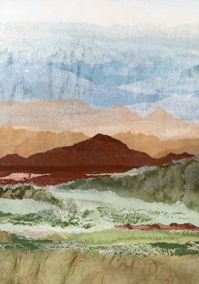 Plateau Mirage Portrait Plakat