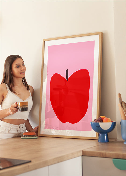 Crimson Simplicity (NEW) - Posterbox