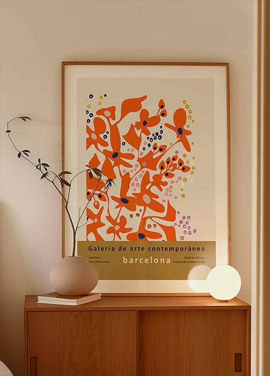 Contemporary art gallery Barcelona design and interior (NEW) - Posterbox
