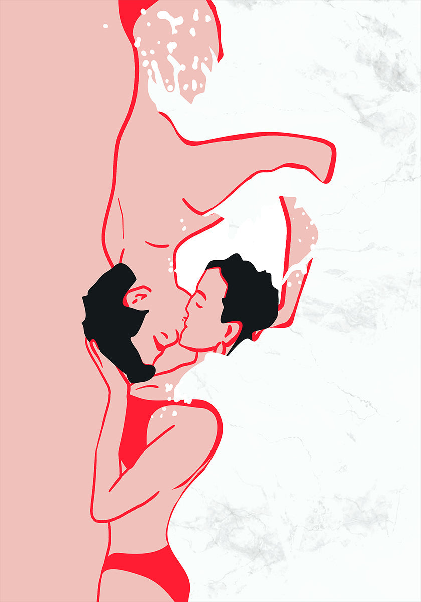 Ethereal Kiss In the Waves (NEW) - Posterbox