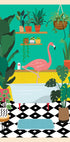 Flamingo Bathtime (NEW) - Posterbox