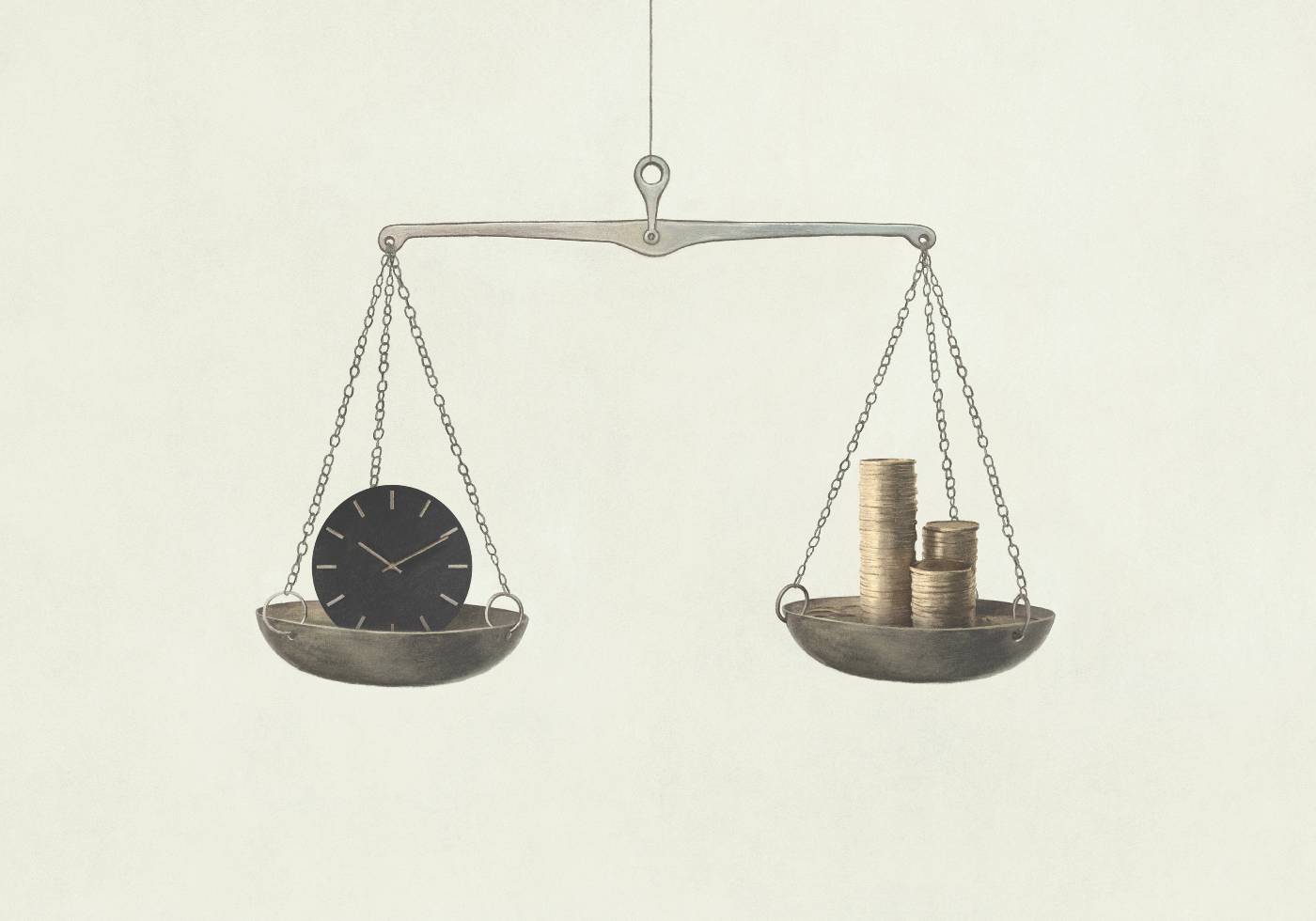 Time or Money Plakat - Posterbox.no