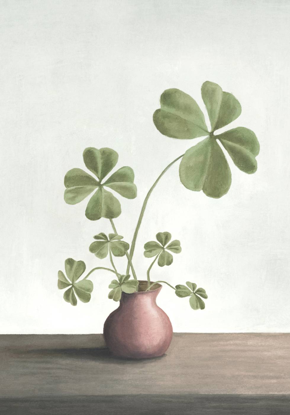 Four Leaf Clovers Luck Plakat - Posterbox.no