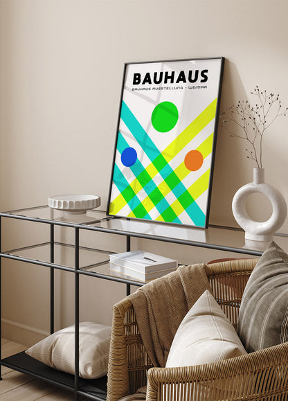 Bauhaus Geometric Plakat - Posterbox.no