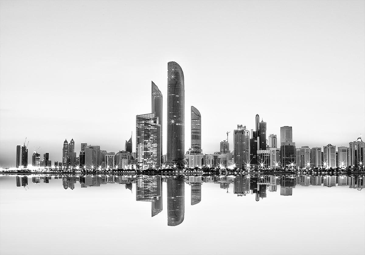 Abu Dhabi Urban Reflection -juliste