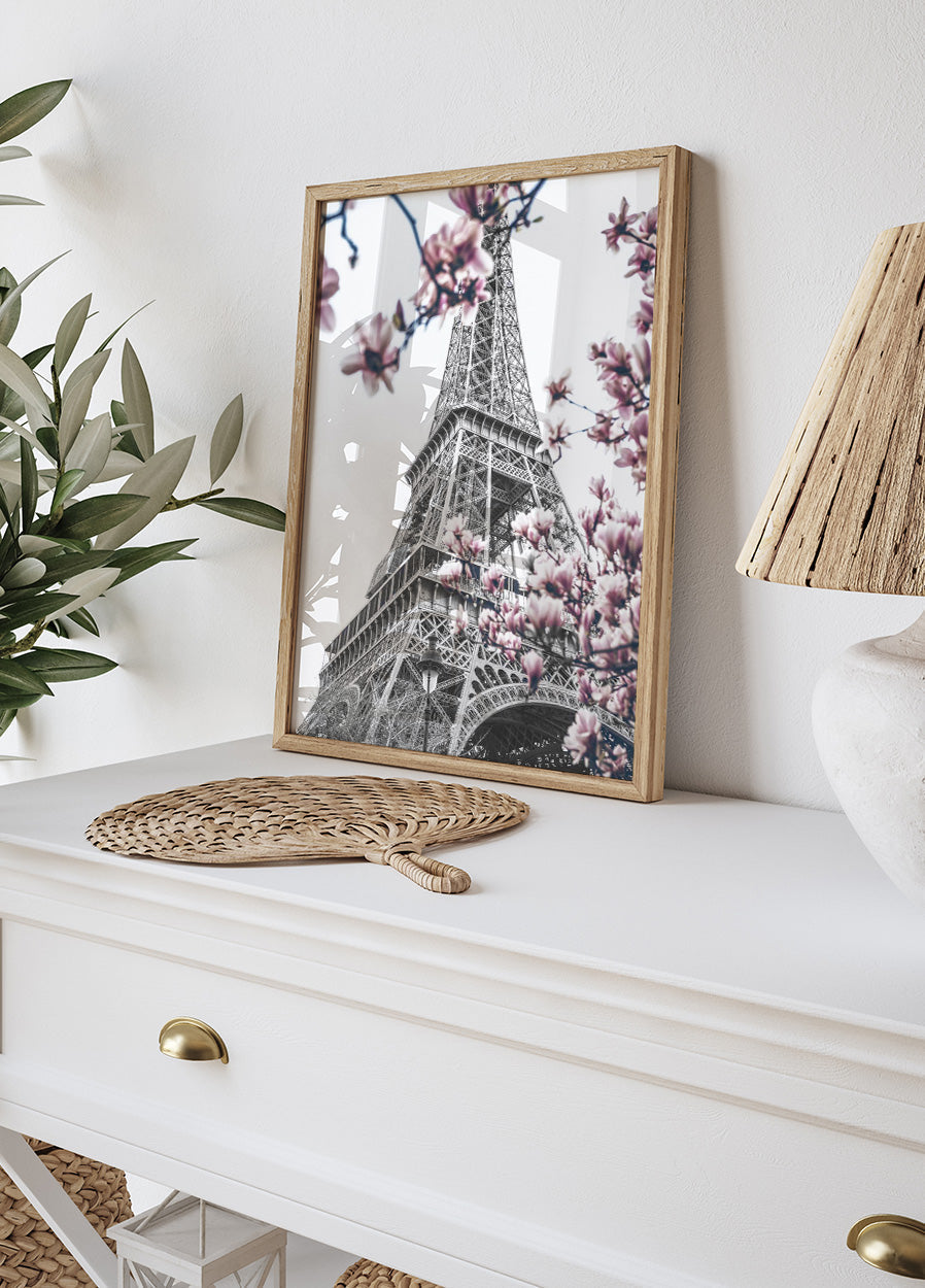 Blooming Eiffel Tower Plakat - Posterbox.no