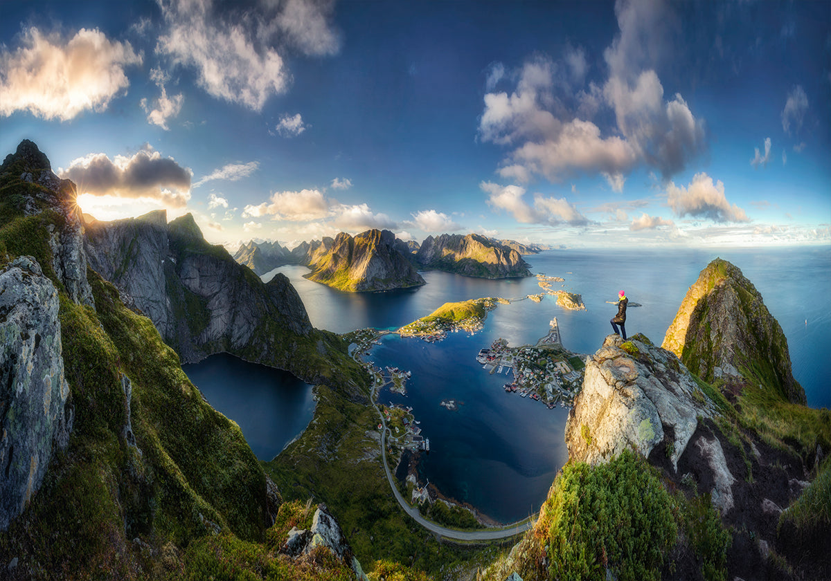 Reinebringen näkymät Juliste