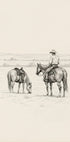 Quiet Prairie Riders Poster - Posterbox