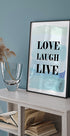 Live Joyfully Always Plakat - Posterbox