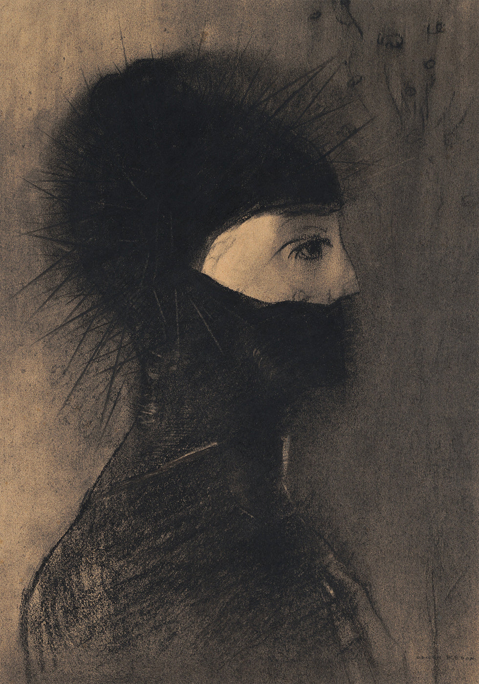 Odilon Redon -julisteen panssari