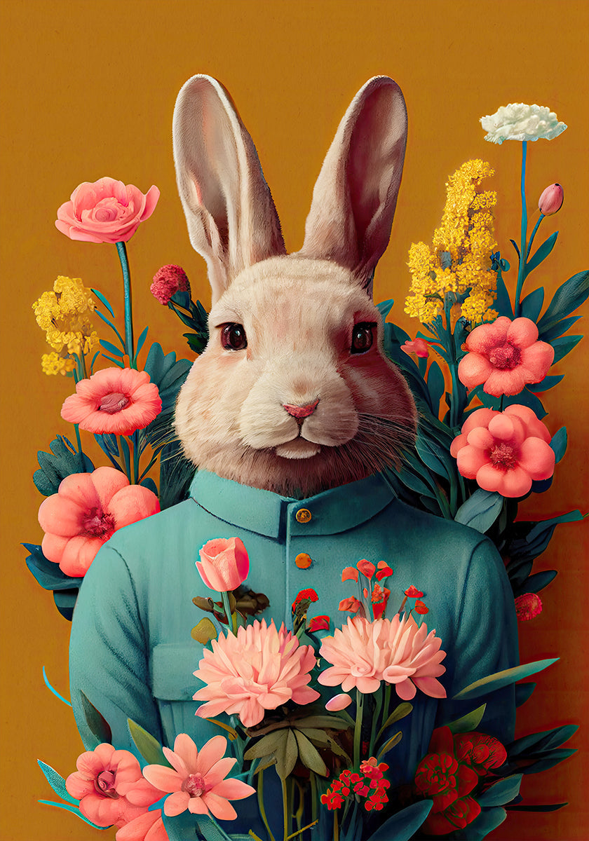 Bunny in Bloom -juliste