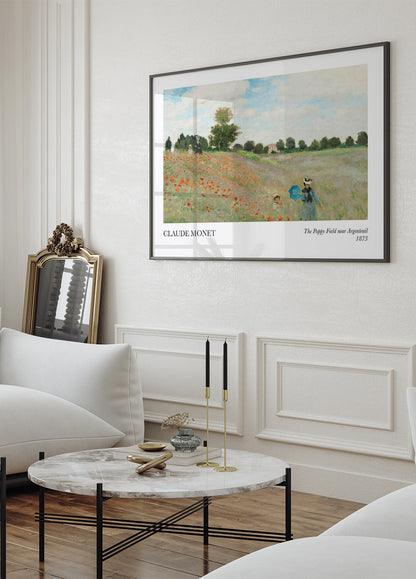 Poppy Field Serenity -juliste