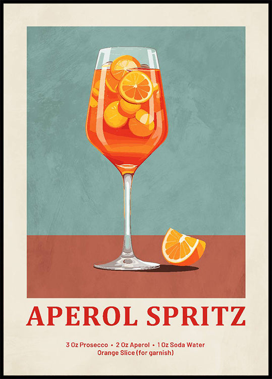 Aperol Spritz -reseptijuliste