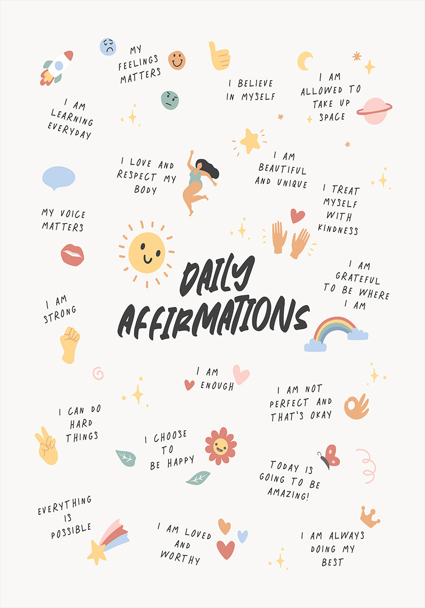 Daily Affirmations No2 -juliste