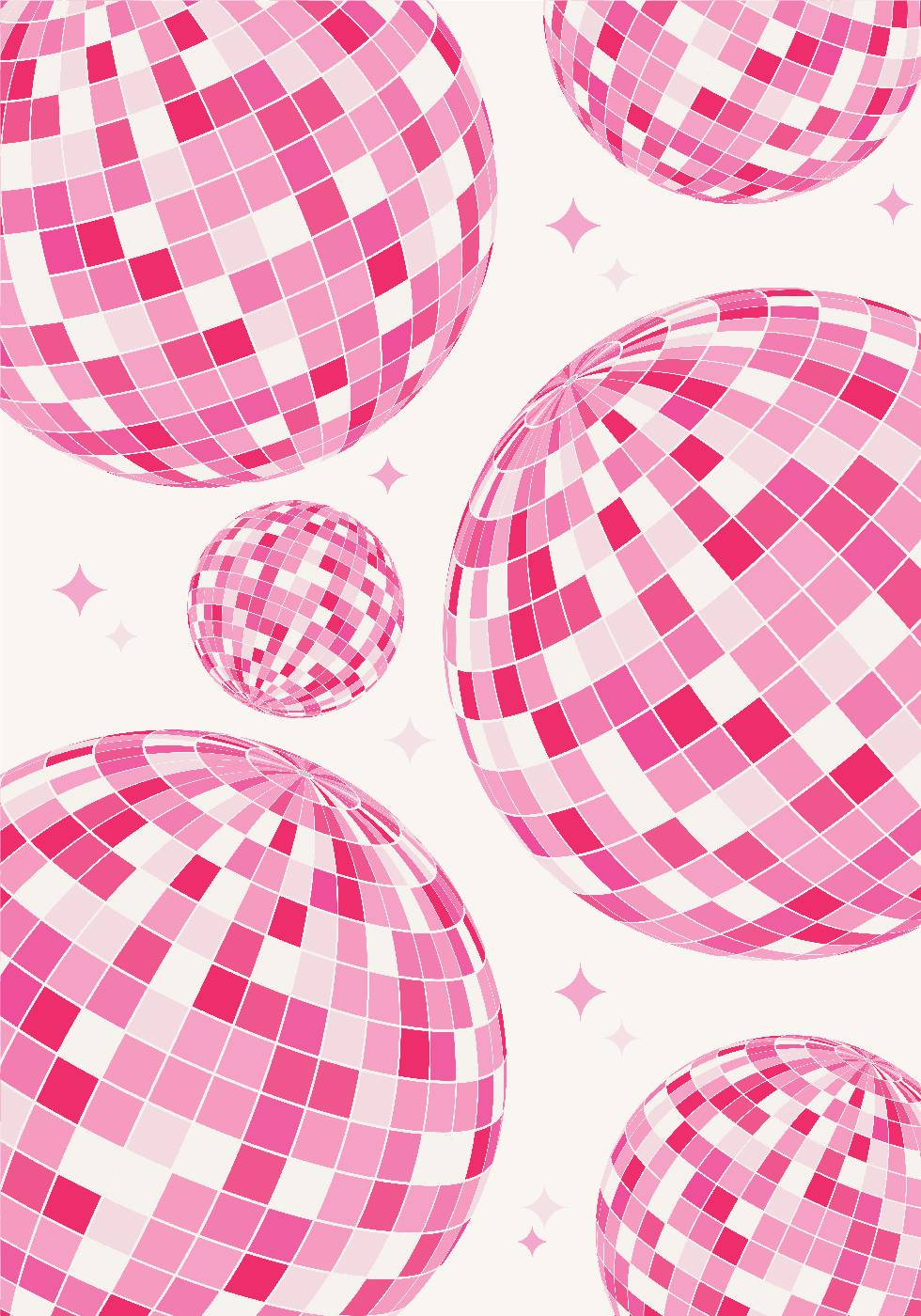 Disco Balls -juliste