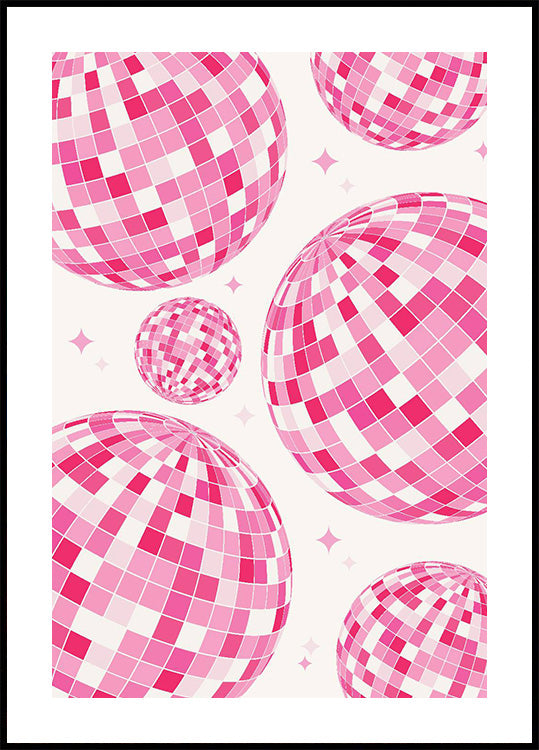 Disco Balls -juliste