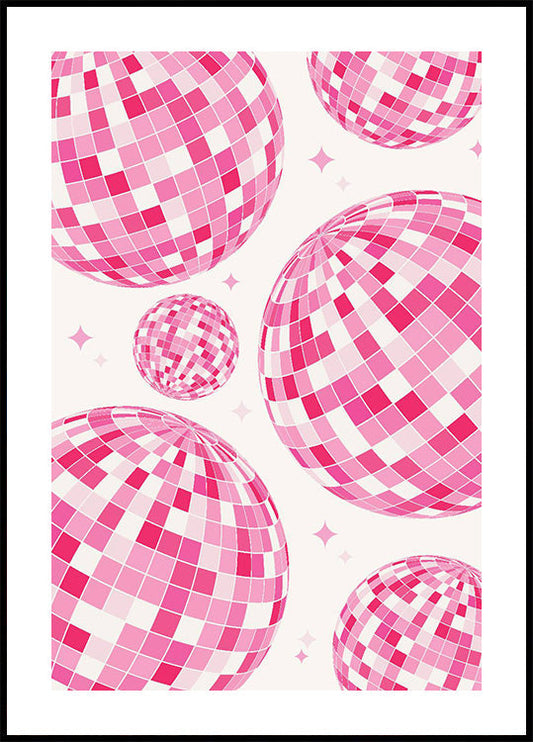 Disco Balls -juliste