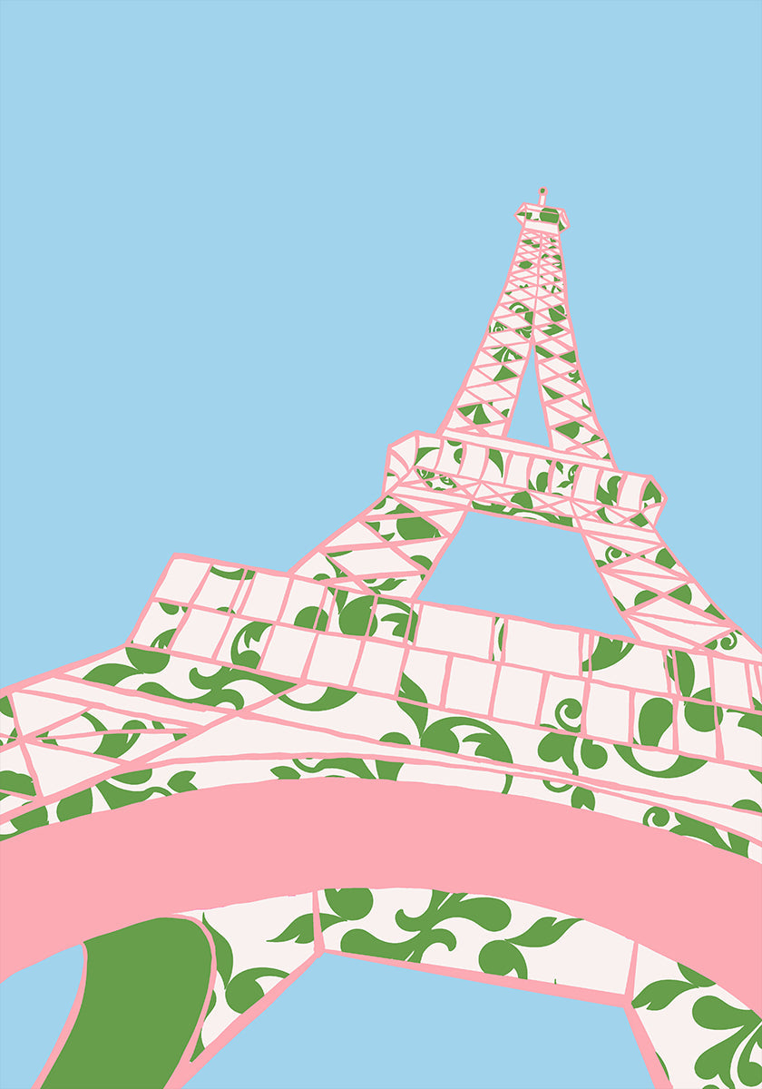 Eiffel-torni (iltapäivä) juliste