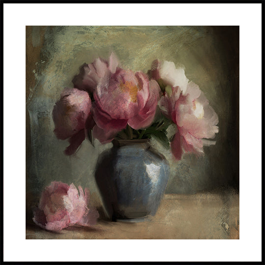 Pivoines A Rose -juliste