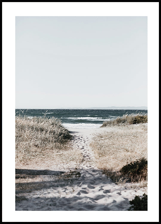 Sandy Path To the Ocean -juliste 