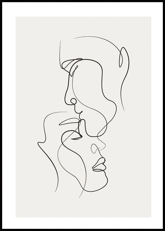 Intimity in Line Art -juliste