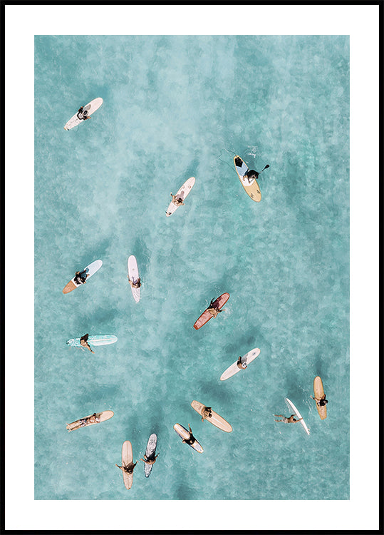Surfers at Sea No.2 juliste