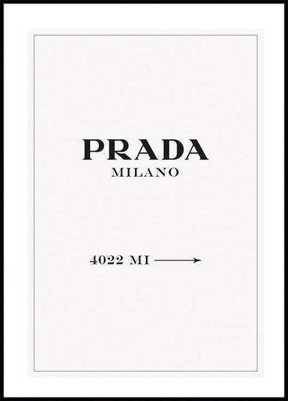 Prada Milano -juliste 