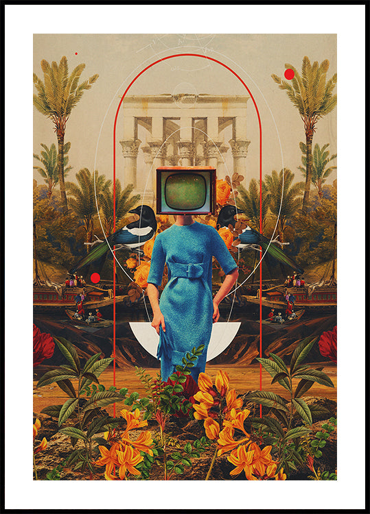 Tässä Asymmetries-juliste