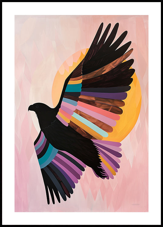 Heräävä lintu -juliste