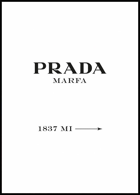 Prada Marfa -juliste 