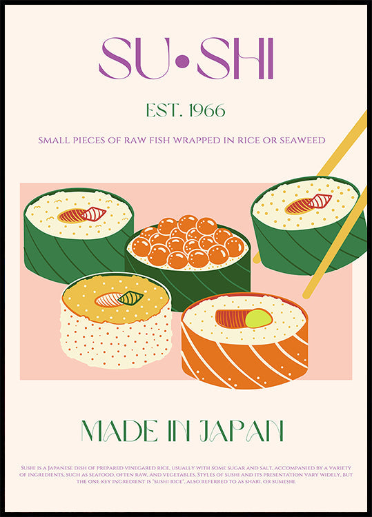 Sushi Delight -juliste