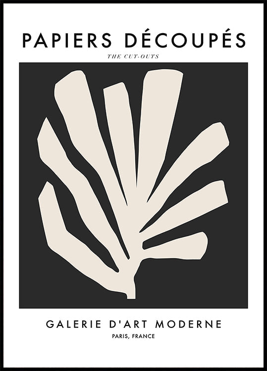 Silhouette Leaves -juliste