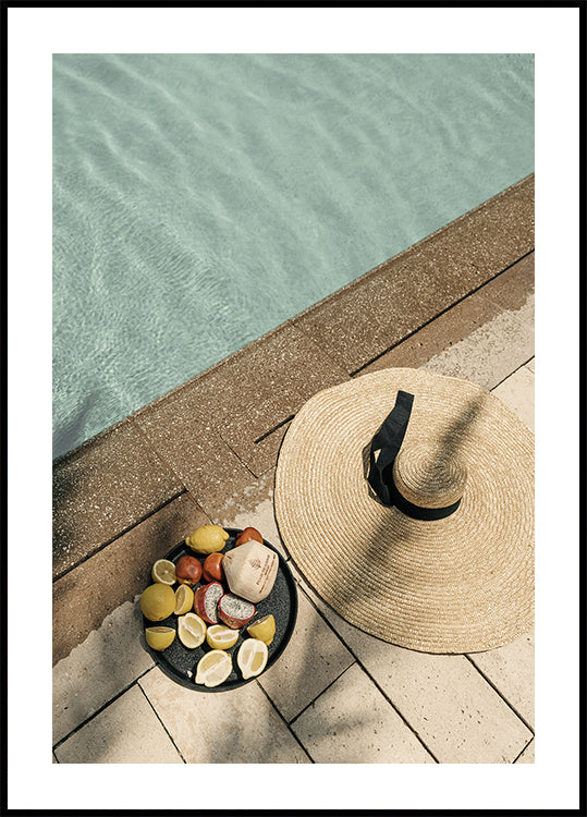 Enjoyment by the Pool -juliste 