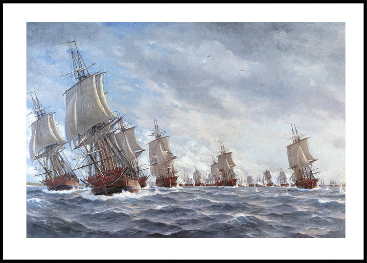 Naval Warfare on the High Seas -juliste