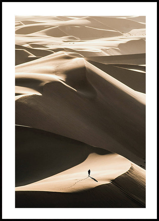 Walking In Desert -juliste 