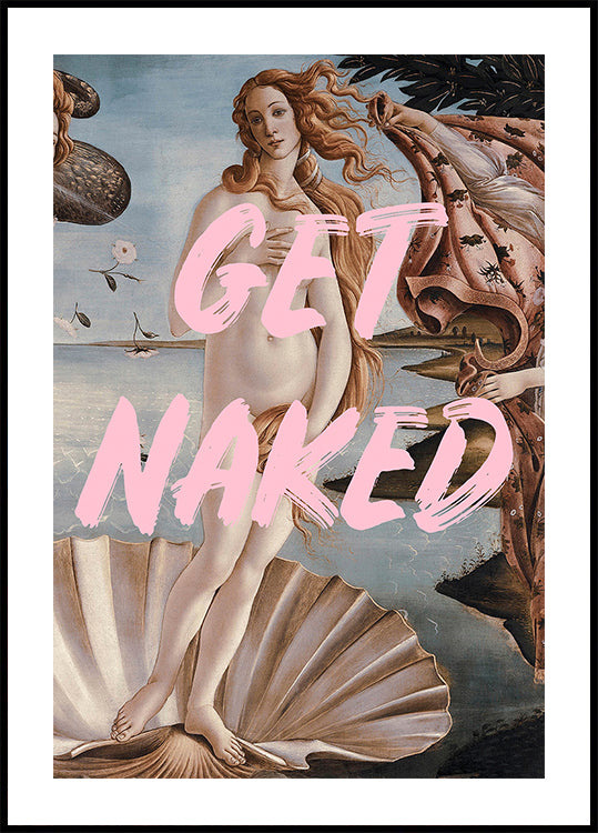 Venus tulee alasti Juliste
