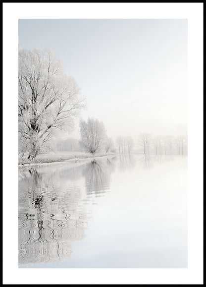 Frosty Winter Tree №1 juliste